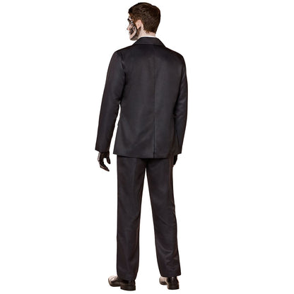 Adult Black Skeleton Suit BLACK