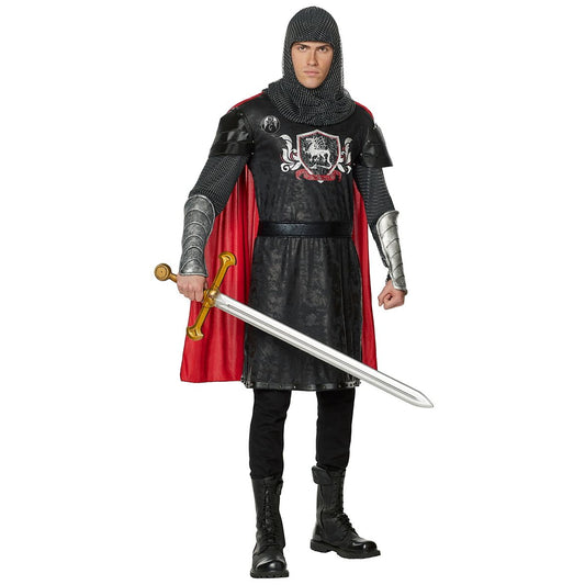 Adult Medieval Knight Costume BLACK