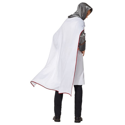 Adult Medieval Templar Costume WHITE