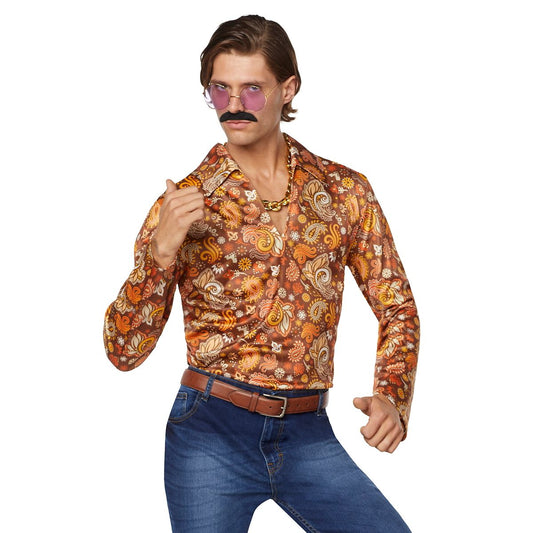 Groovy Man '60s Costume Kit BROWN