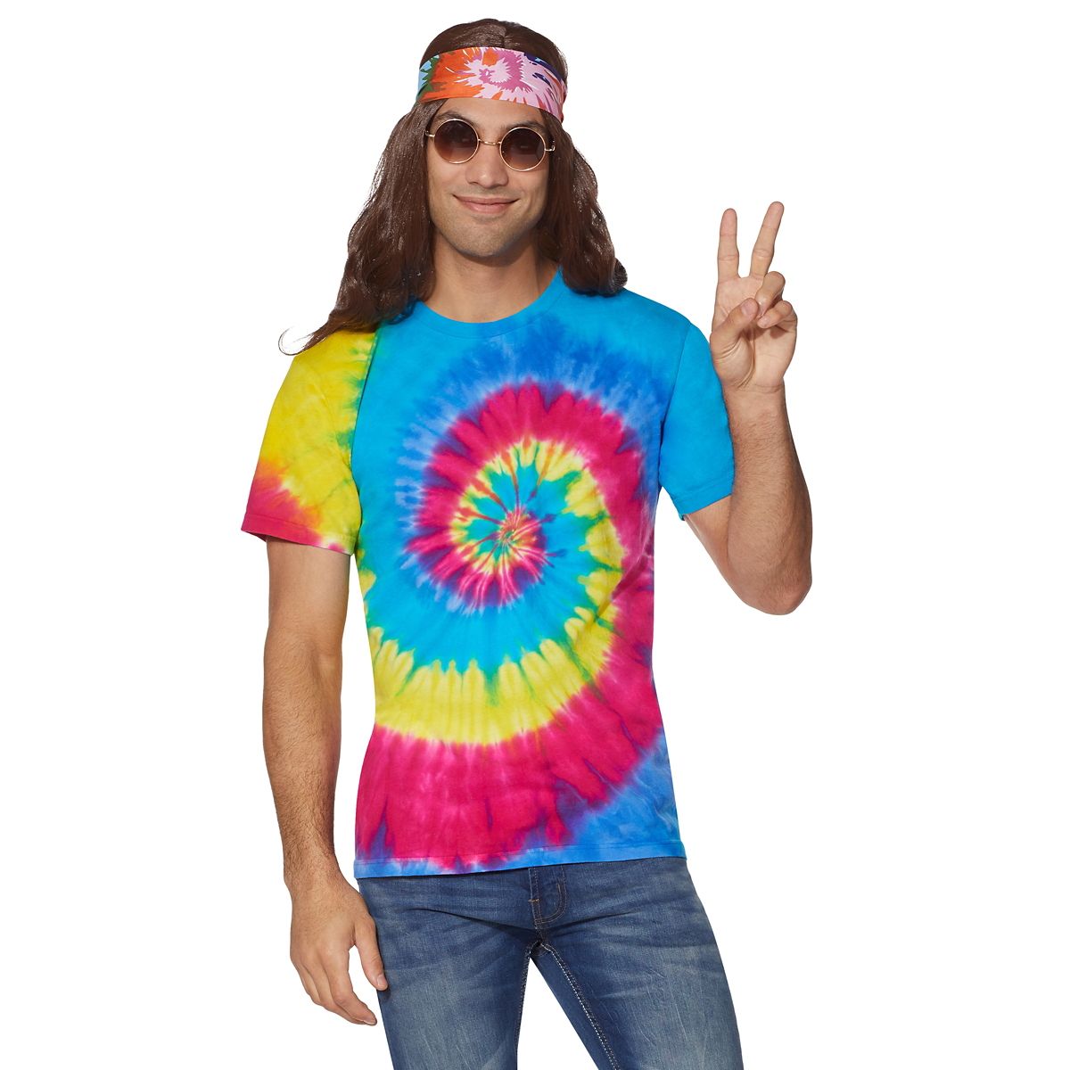 60s Tie Dye T Shirt MULTI-COLOR