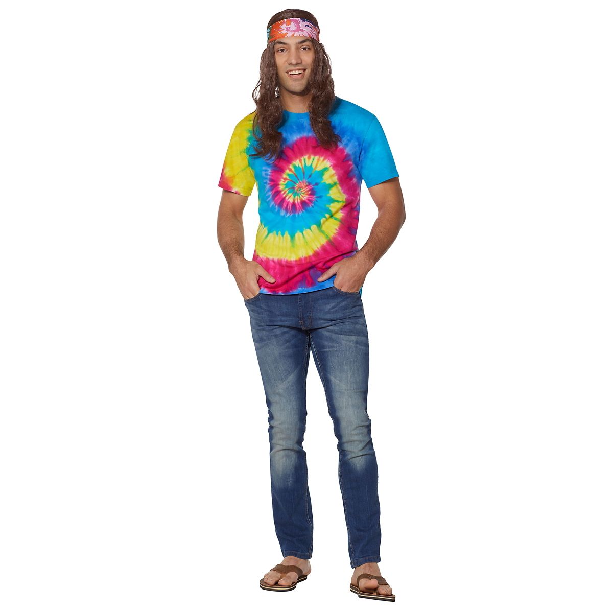 60s Tie Dye T Shirt MULTI-COLOR