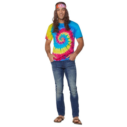 60s Tie Dye T Shirt MULTI-COLOR
