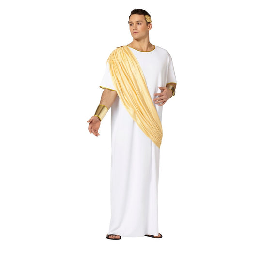 Adult Caesar Costume WHITE