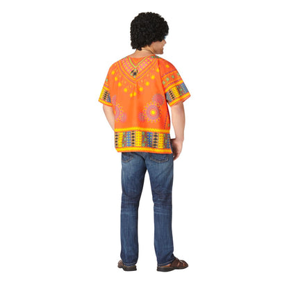 Adult Hippie Costume MULTI-COLOR