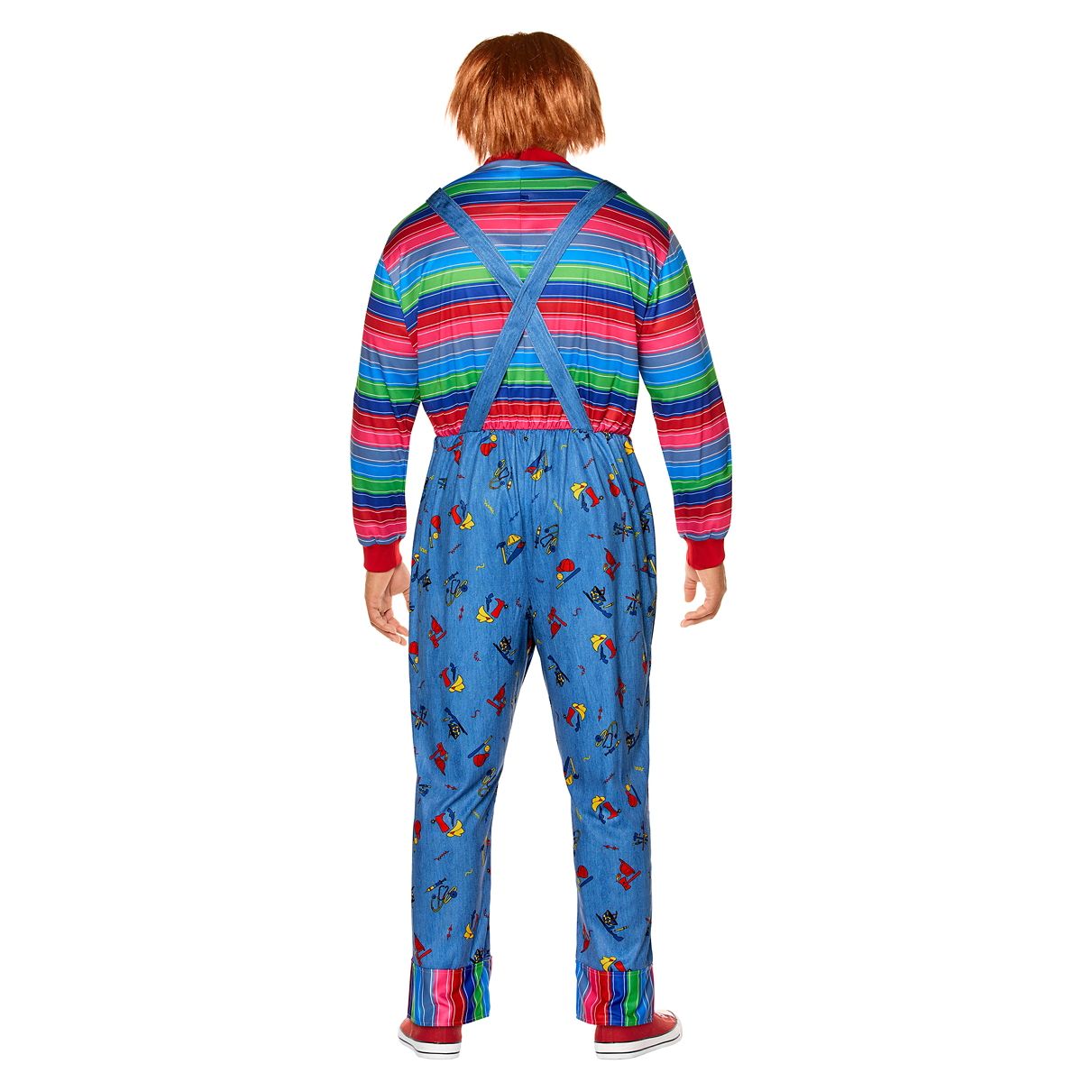 Adult Chucky Plus Size Costume - Seed of Chucky MULTI-COLOR