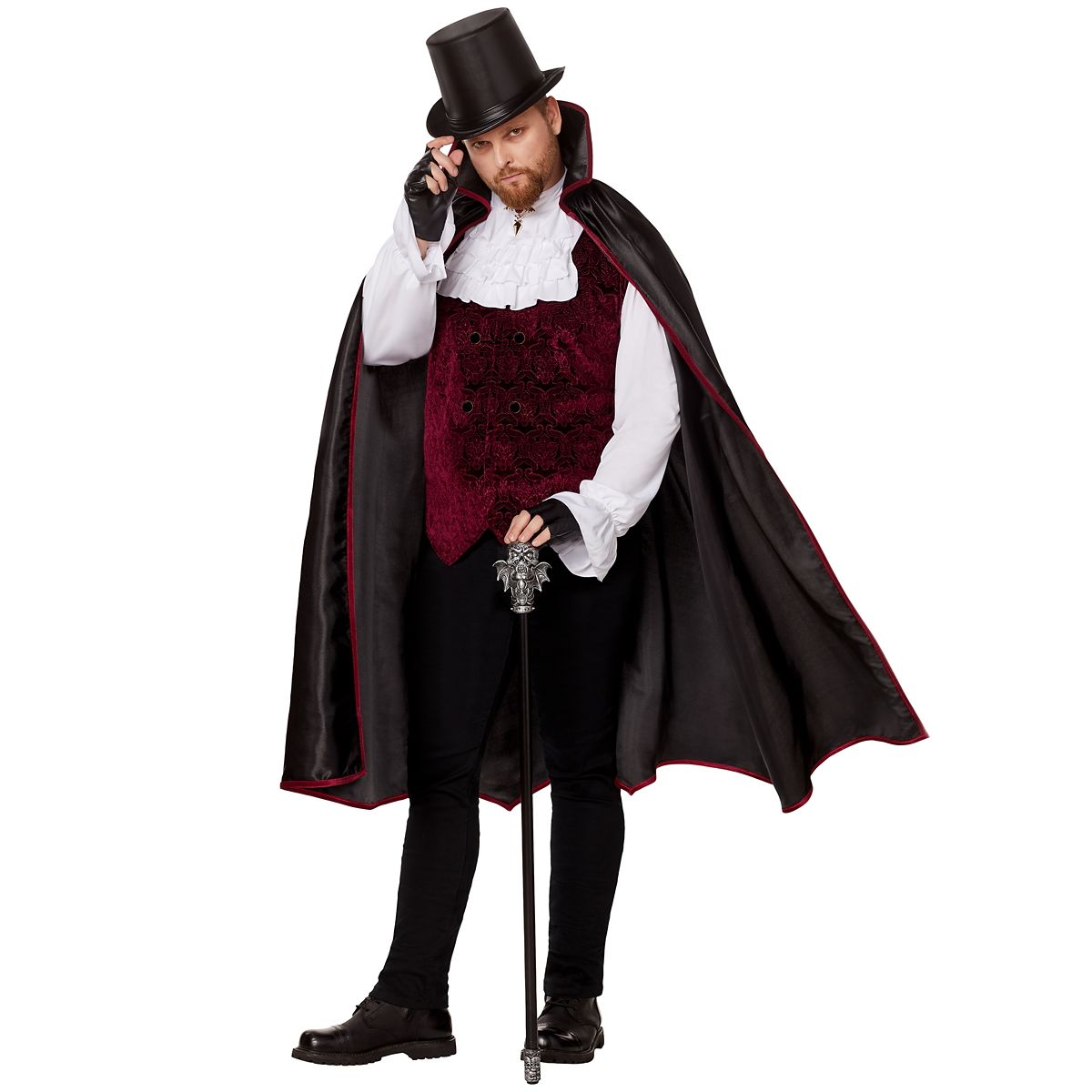 Adult Vampire Plus Size Costume BLACK