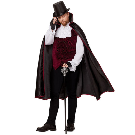Adult Vampire Plus Size Costume BLACK