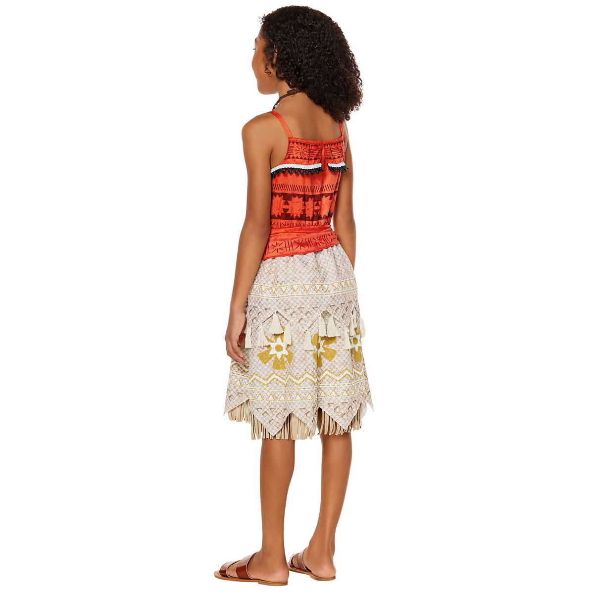 Kids Moana Dress Costume - Disney Princess RED
