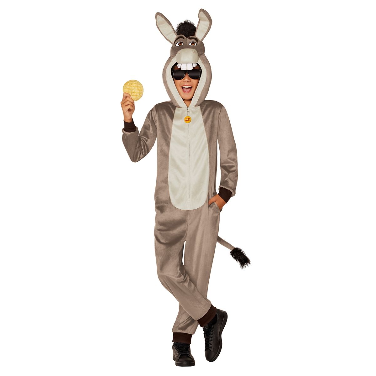 Kids Donkey Jumpsuit Costume - Shrek GRAY