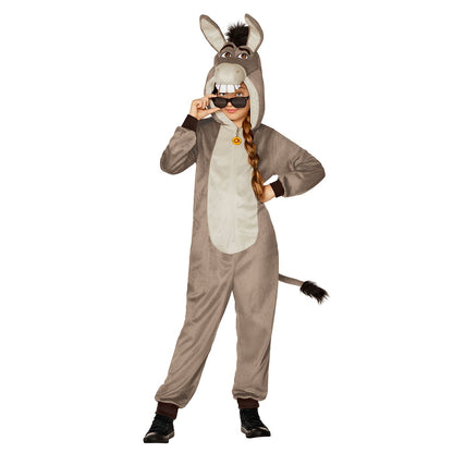 Kids Donkey Jumpsuit Costume - Shrek GRAY