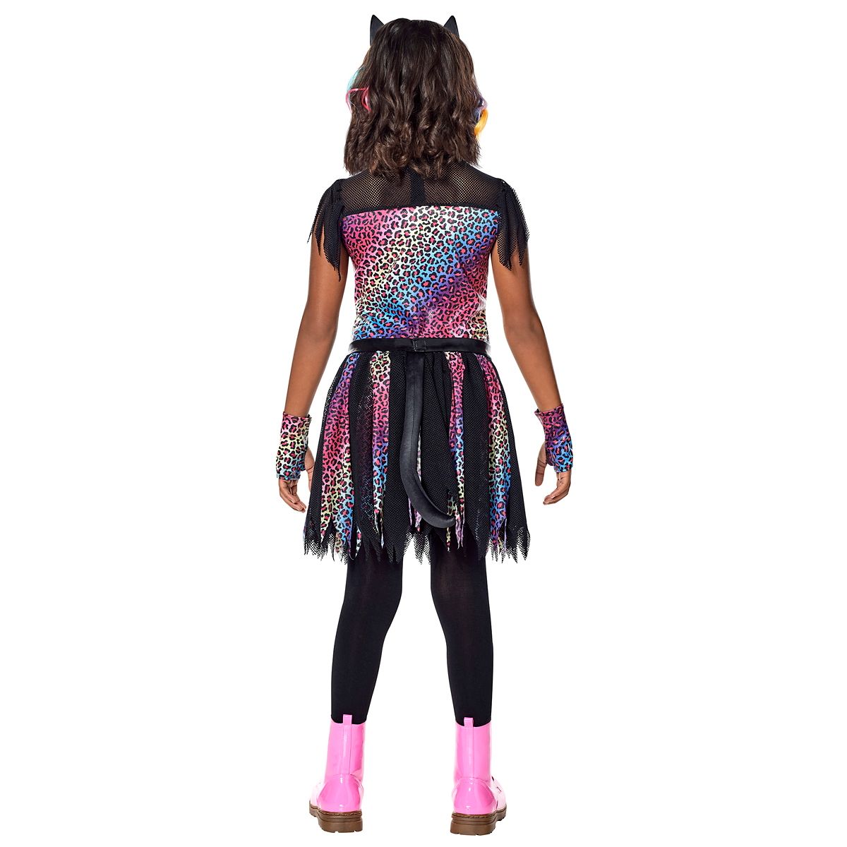 Kids Wild Rainbow Cat Costume RAINBOW