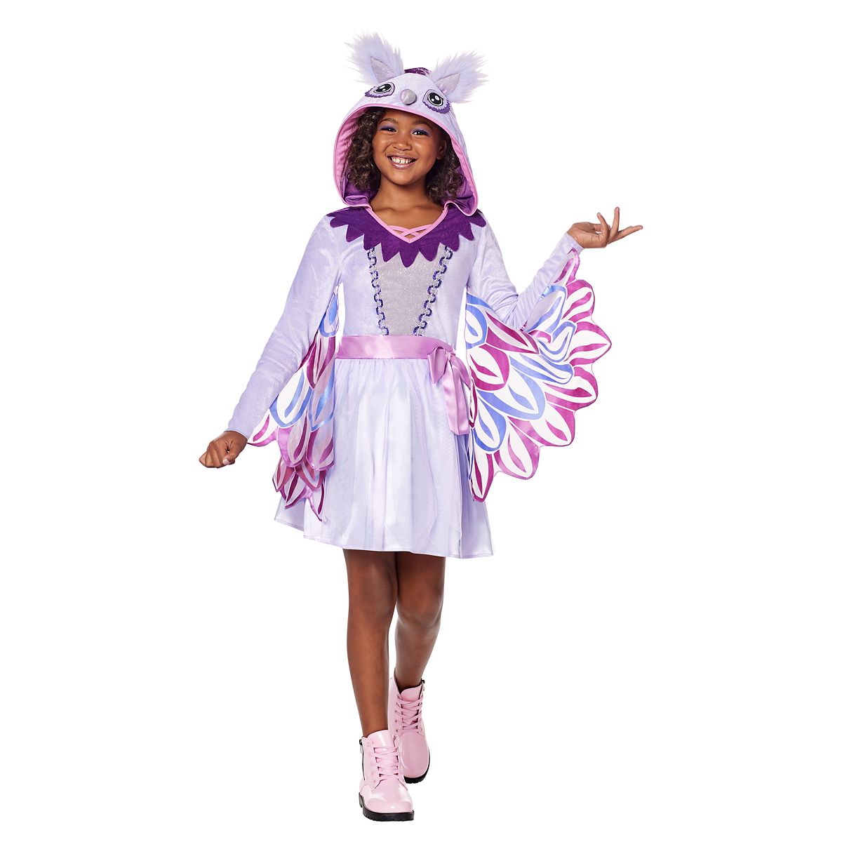 Kids Purple Owl Dress Costume PURPLE