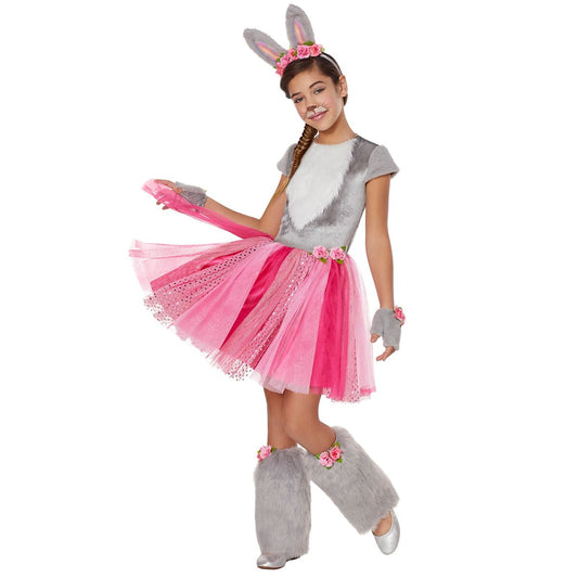 Kids Beautiful Bunny Costume GRAY