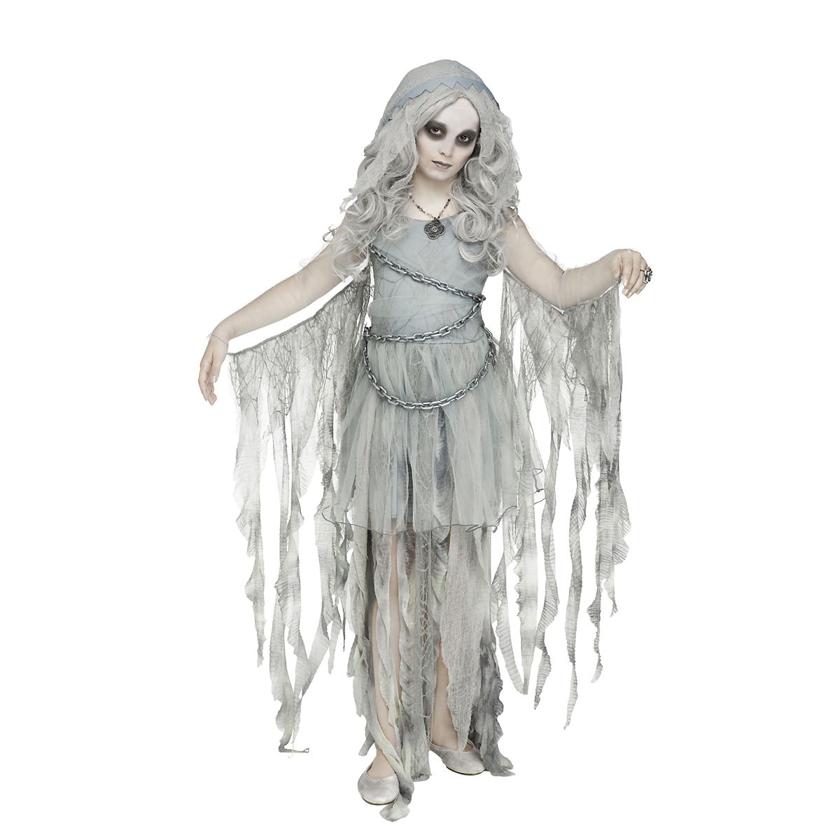 Kids Enchanted Ghost Costume GRAY