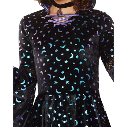 Kids Coven Witch Costume BLACK