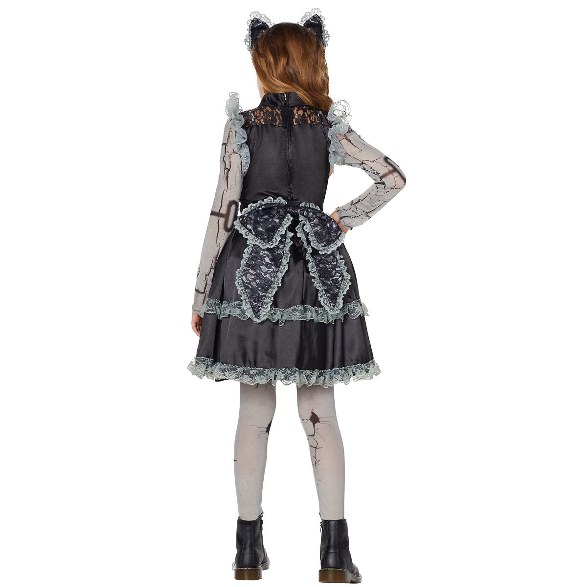Kids Broken Doll Costume - The Signature Collection BLACK/GRAY