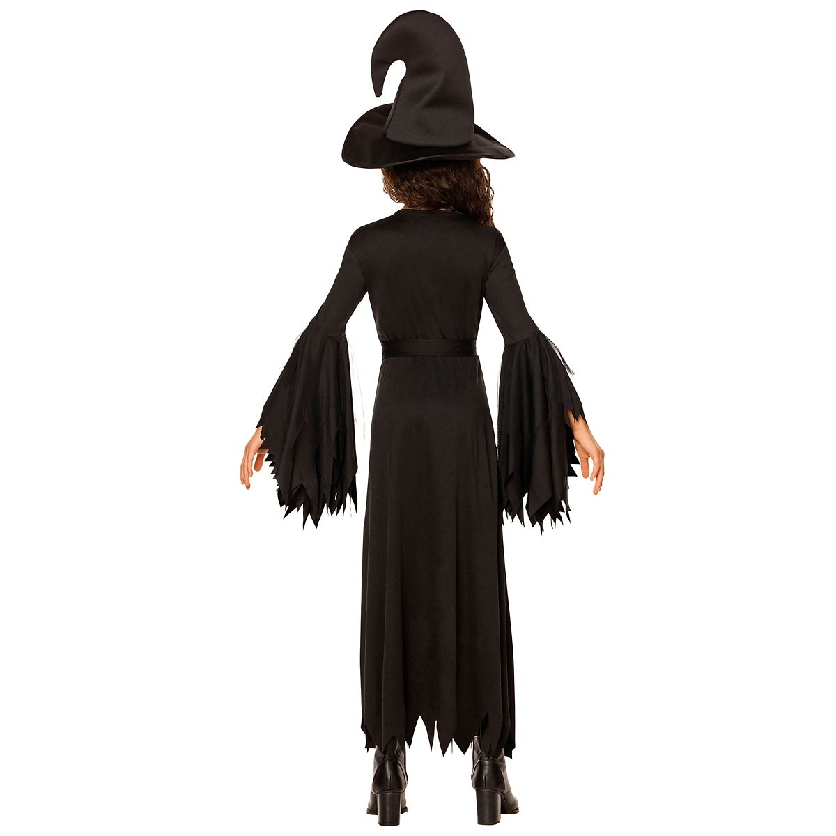 Kids Dark Gothic Witch Costume BLACK