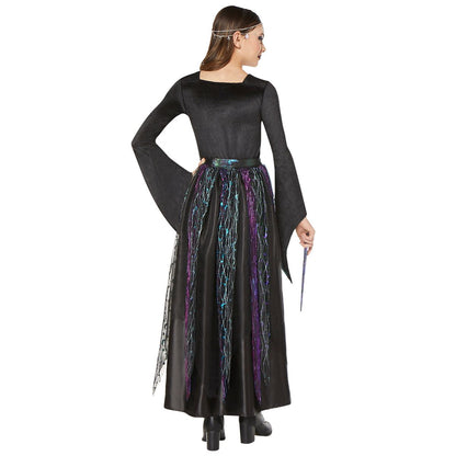 Kids Celestial Sorceress Costume BLACK/PURPLE/GREEN