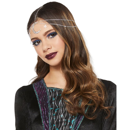 Kids Celestial Sorceress Costume BLACK/PURPLE/GREEN