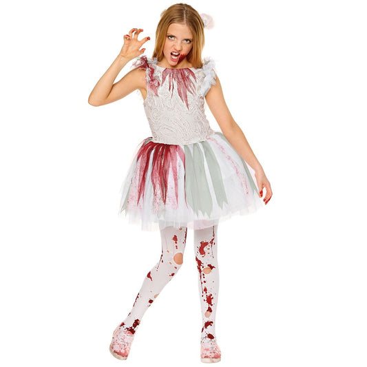 Kids Abigail Costume RED AND WHITE
