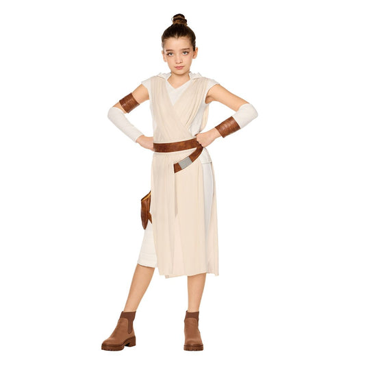 Kids Rey Costume - Star Wars WHITE