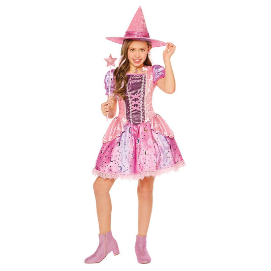 Kids Hex Enchantress Costume LIGHT PINK