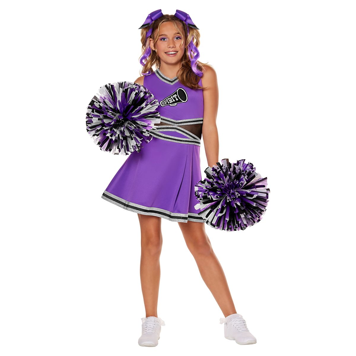 Kids Purple Cheerleader Costume PURPLE