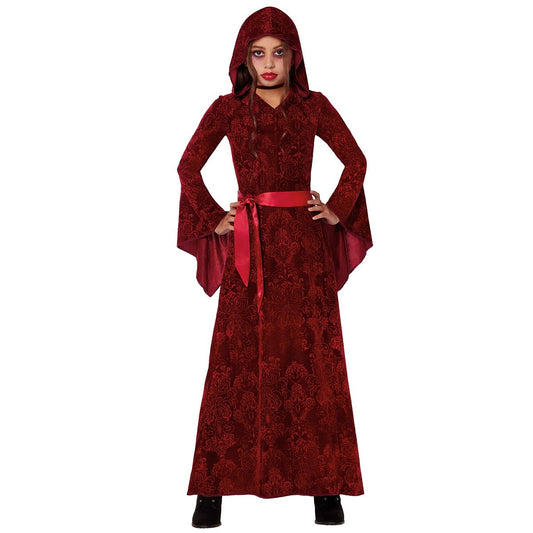 Kids Red Hooded Dress RED