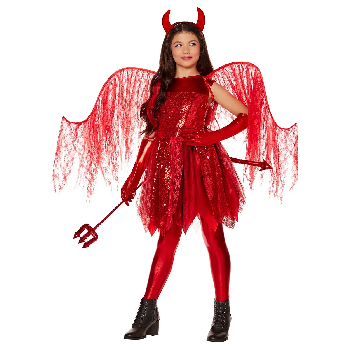 Kids Devil Costume - The Signature Collection RED