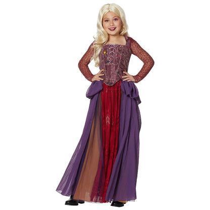 Girls Sarah Sanderson Costume The Signature Collection - Hocus Pocus PURPLE