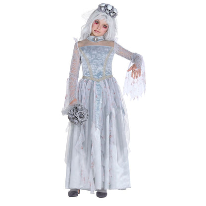 Kids Zombie Bride Costume – The Signature Collection WHITE