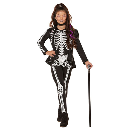 Kids Skeleton Suit Costume - The Signature Collection BLACK AND WHITE
