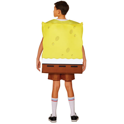 Kids Foam 3D SpongeBob SquarePants Costume YELLOW