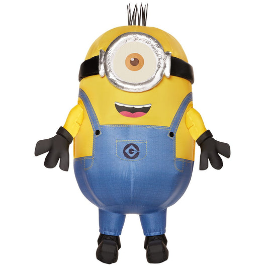Kids Stuart Inflatable Costume - Minions BLUE/YELLOW