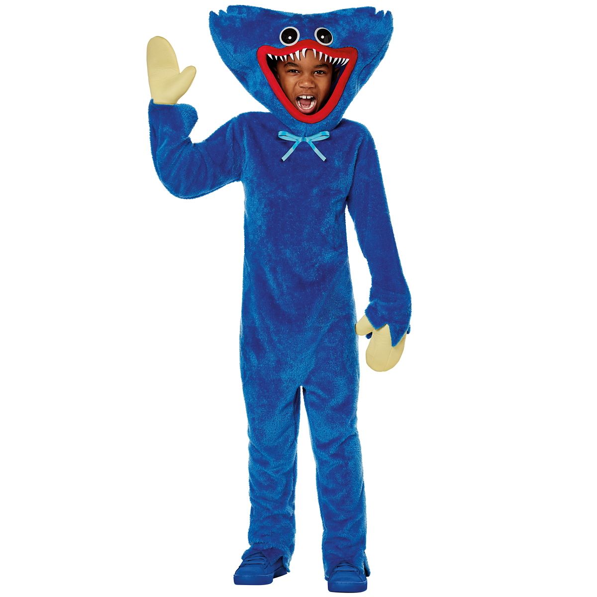 Kids Huggy Wuggy Costume - Poppy Playtime BLUE