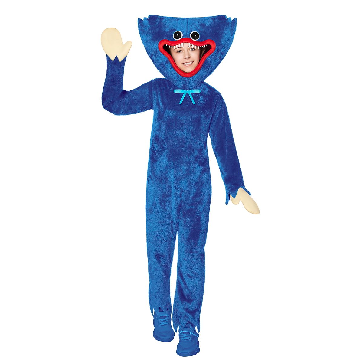 Kids Huggy Wuggy Costume - Poppy Playtime BLUE