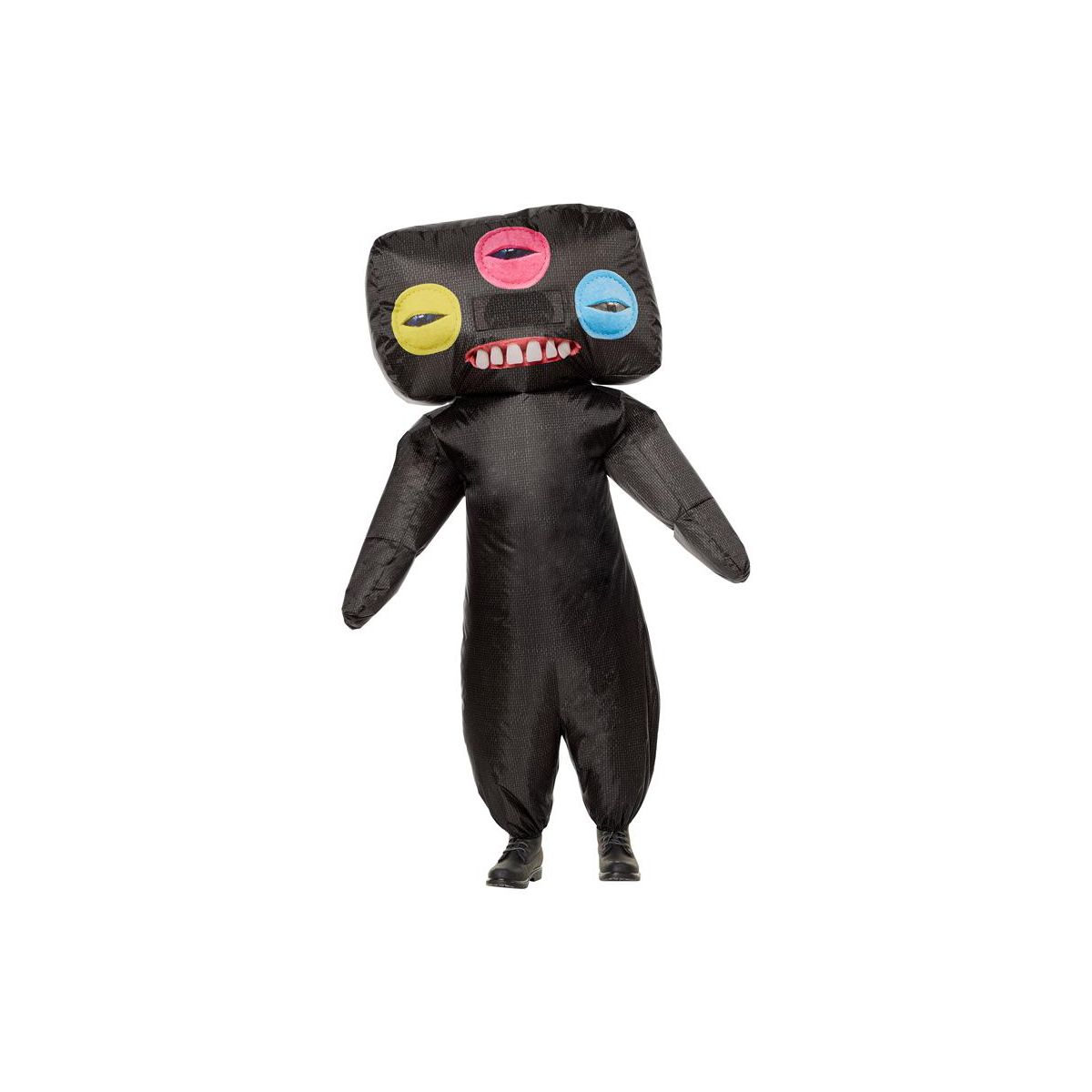 Kids Fuggler Alien Inflatable Costume BLACK