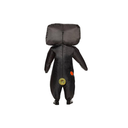 Kids Fuggler Alien Inflatable Costume BLACK