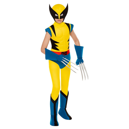 Kids Wolverine Costume - X-Men YELLOW