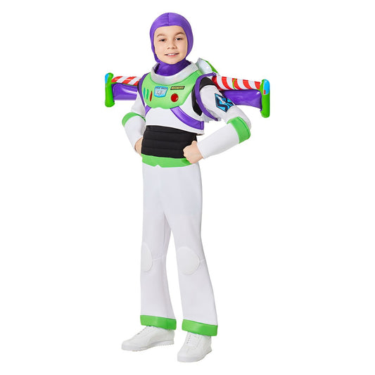 Kids Light-Up Buzz Lightyear with Wings Costume - Toy Story GREEN