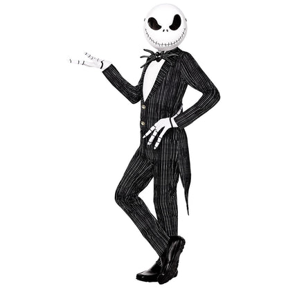 Kids Jack Skellington Costume - The Nightmare Before Christmas BLACK AND WHITE