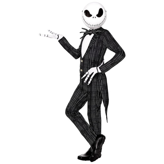 Kids Jack Skellington Costume - The Nightmare Before Christmas BLACK AND WHITE