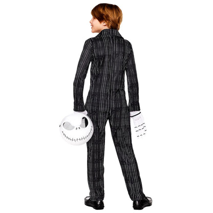 Kids Jack Skellington Costume - The Nightmare Before Christmas BLACK AND WHITE