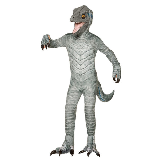 Kids Blue the Velociraptor Jumpsuit Costume - Jurassic World BLUE