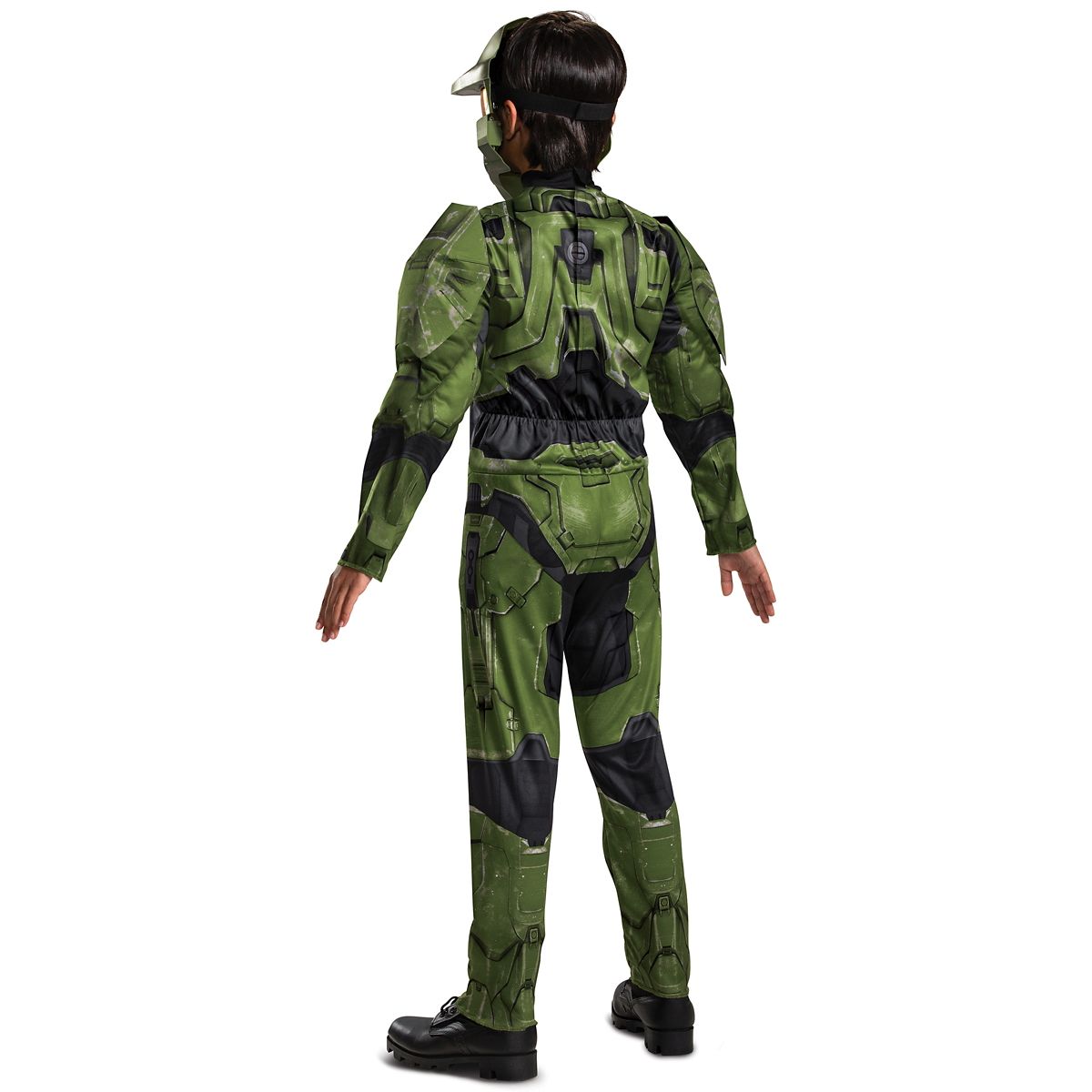Kids Master Chief Muscle Costume - Halo Infinite GREEN