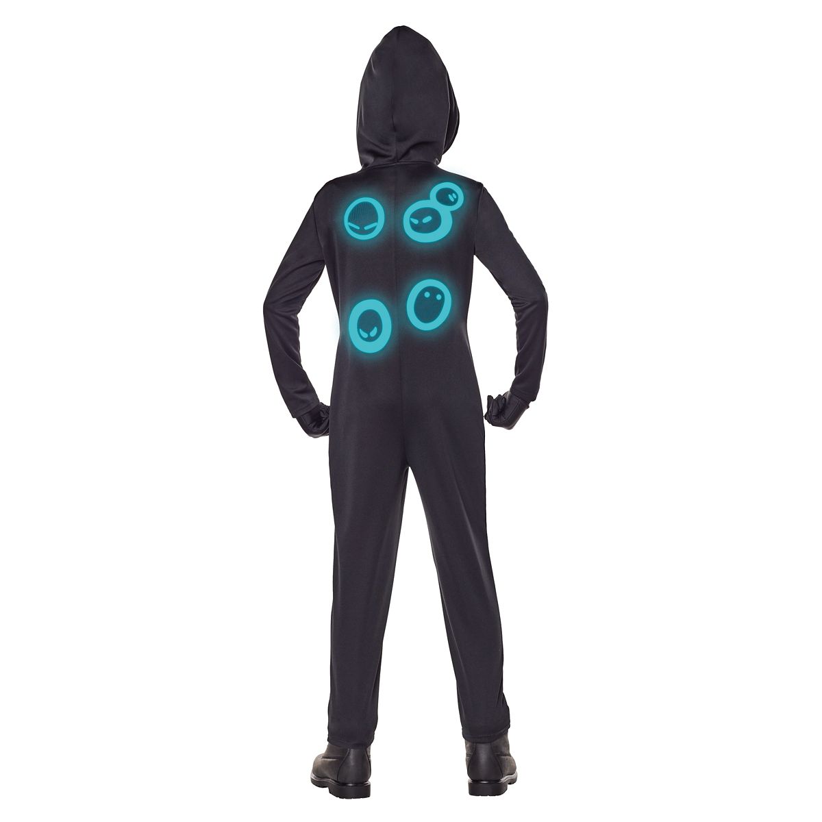 Youth Grimey Costume -  Fortnite BLACK
