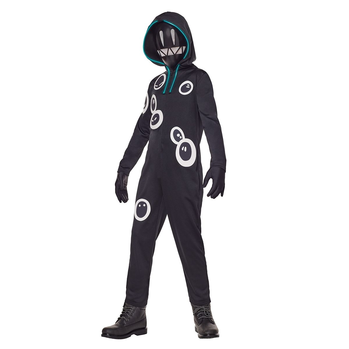Youth Grimey Costume -  Fortnite BLACK