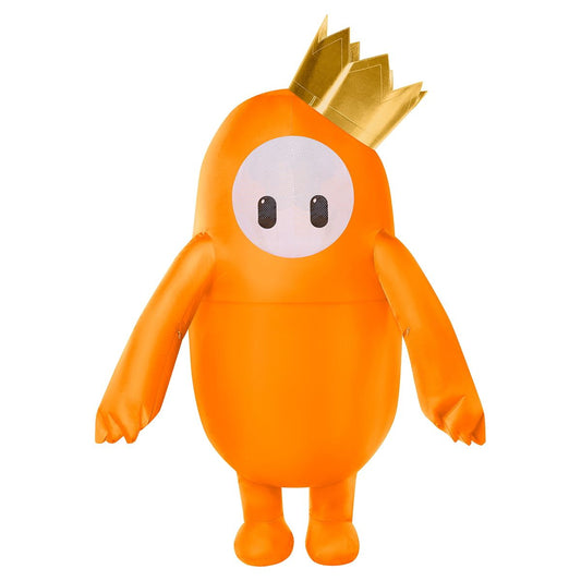 Kids Orange Inflatable Costume - Fall Guys ORANGE