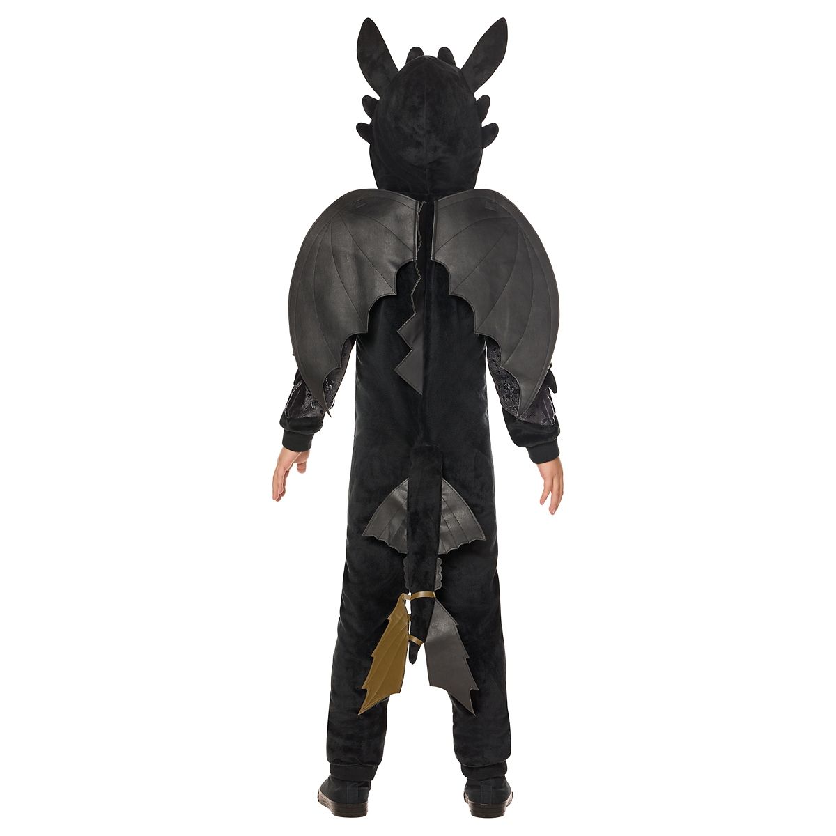 Kids Toothless Jumpsuit Costume - How to Train Your Dragon Live Action BLACK